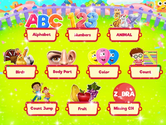 Preschool - Learning Game
