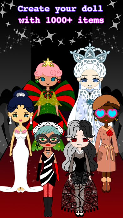 Screenshot #1 pour Nyphie: Dress up Fashion Queen