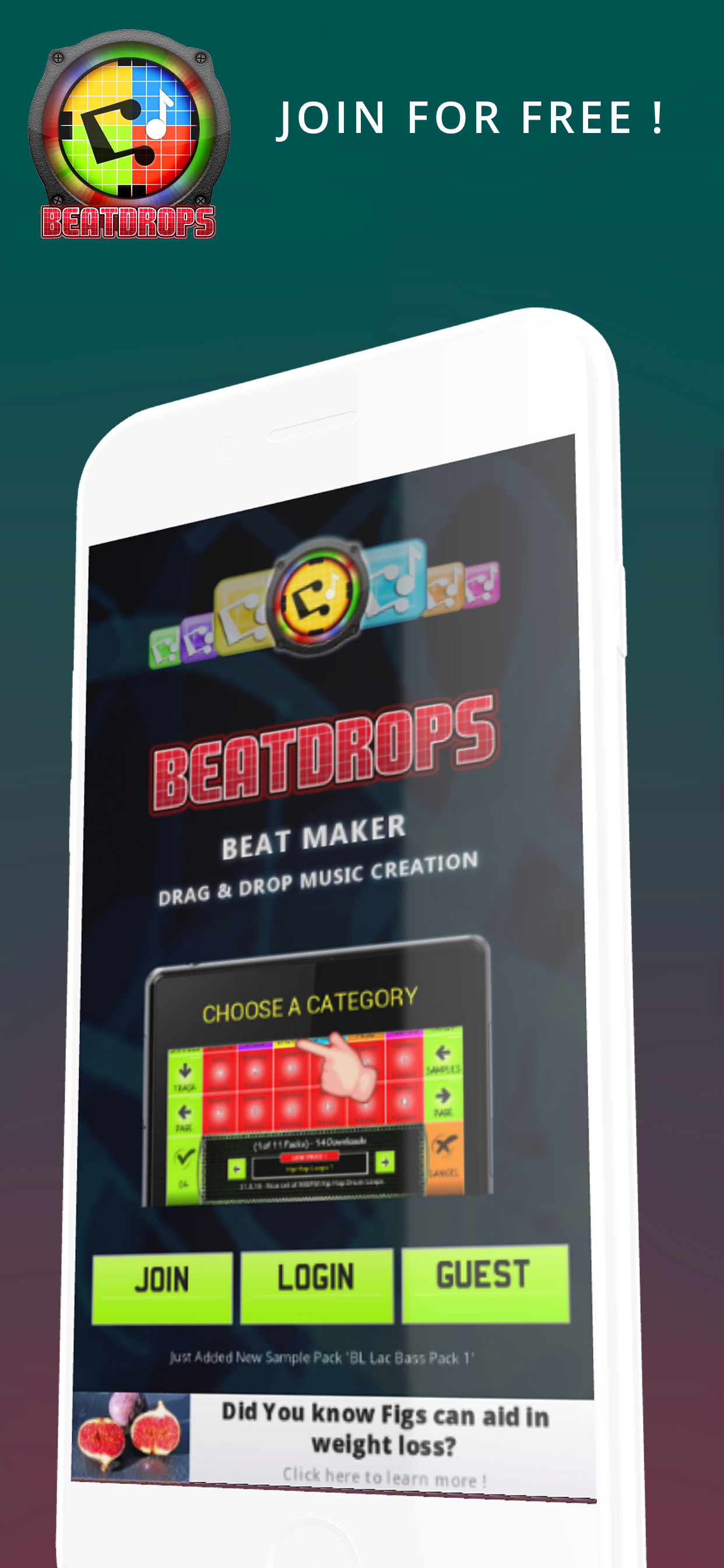 BeatDrops Beat Maker