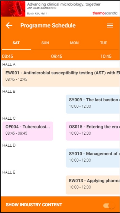 ECCMID 2019 screenshot 3