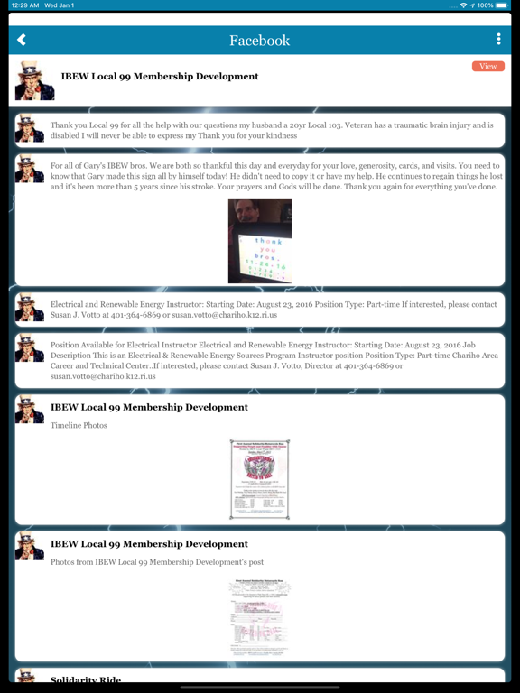 Screenshot #5 pour IBEW Local 99