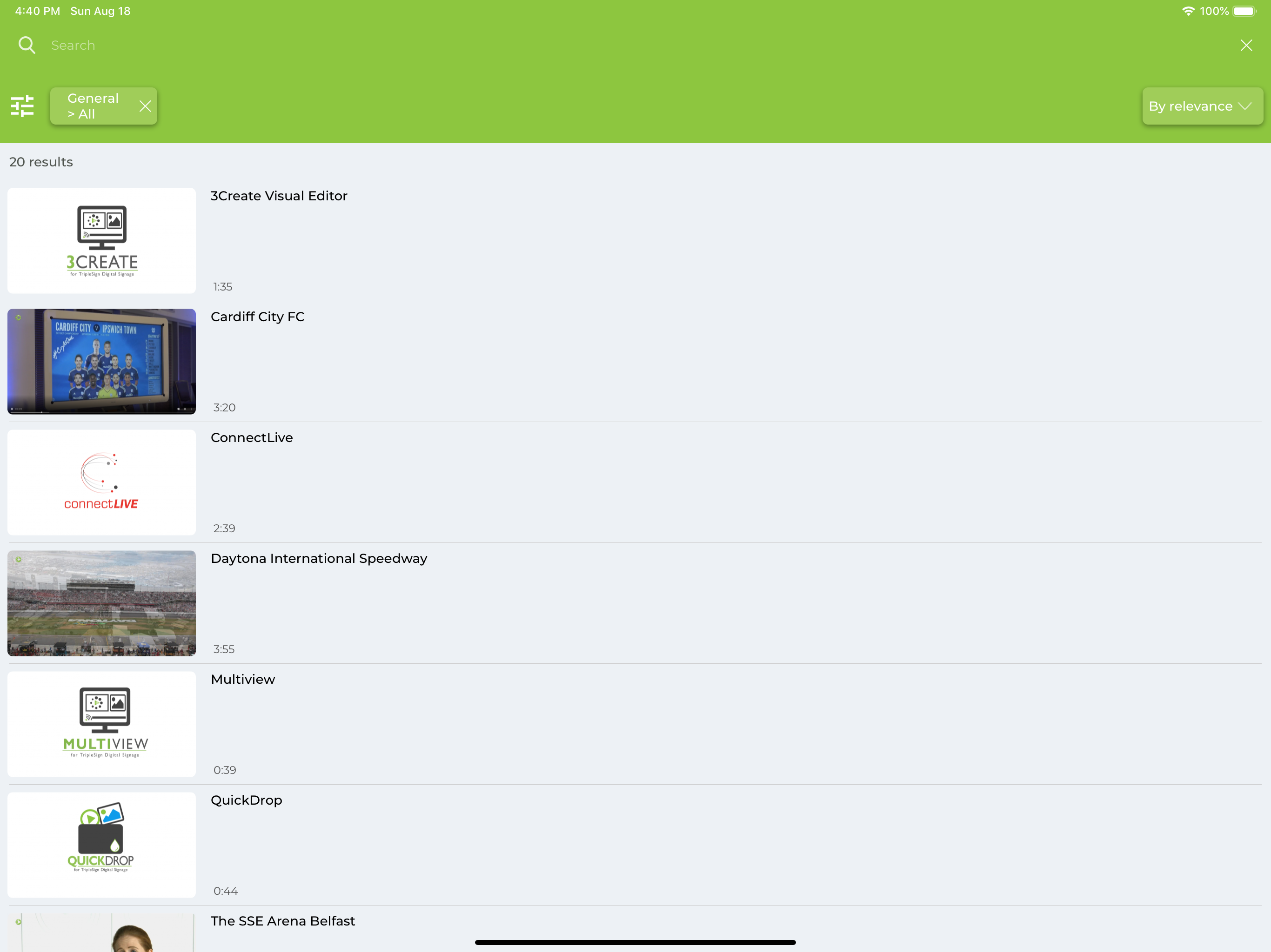 Tripleplay Mobile Media