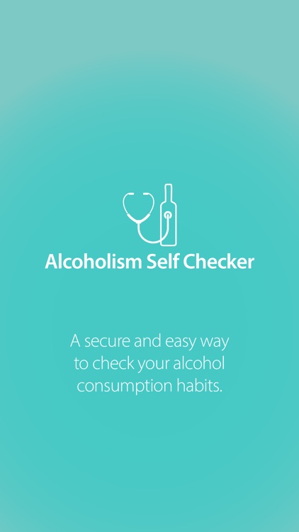 Alcoholism Self Checker