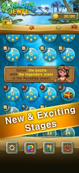 Game screenshot Paradise Jewel: Match-3 Puzzle apk