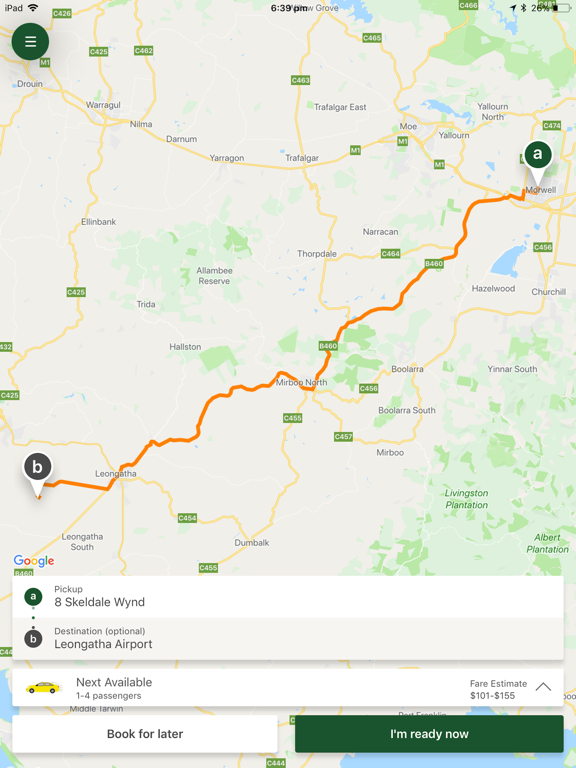 Screenshot #4 pour Morwell Taxis