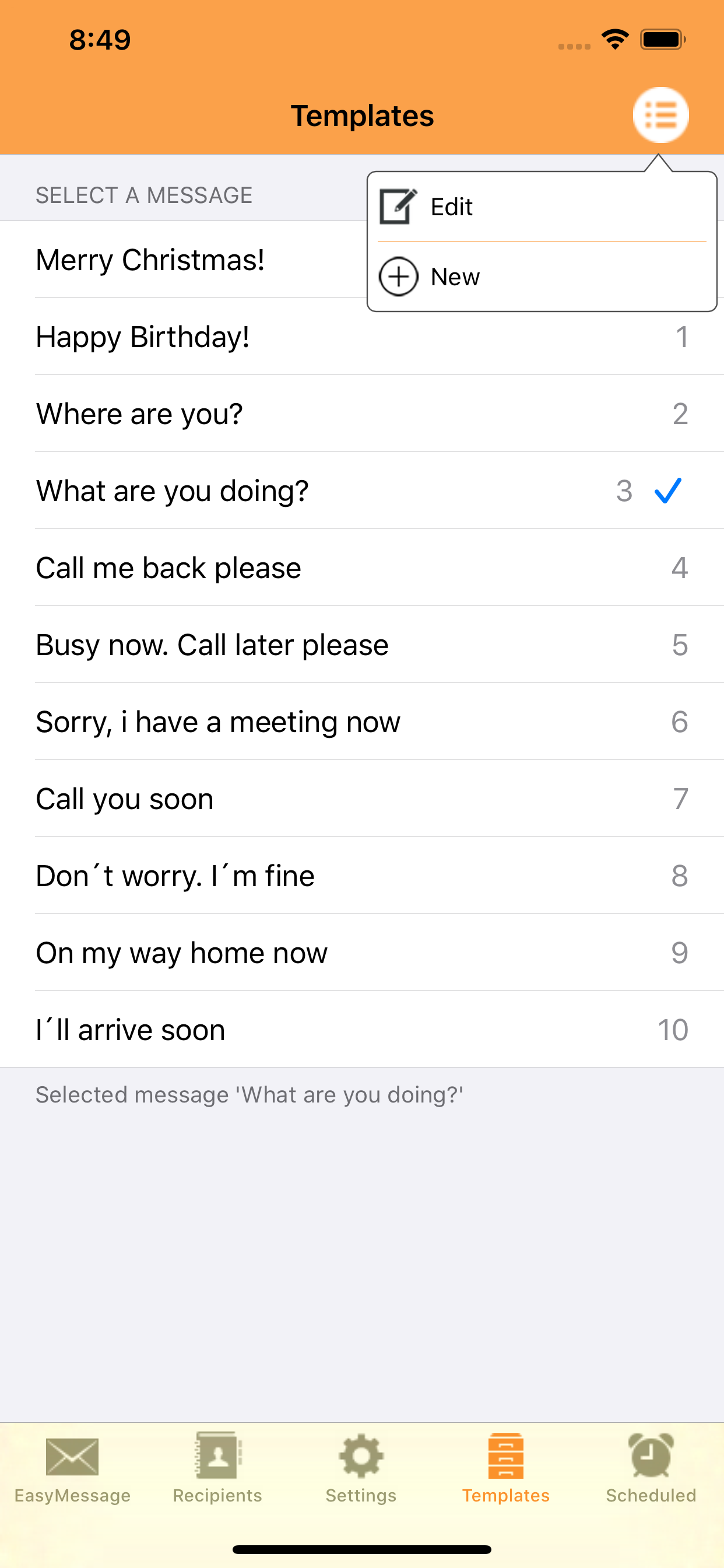 Easy Message - Group Mass Text screenshot 8