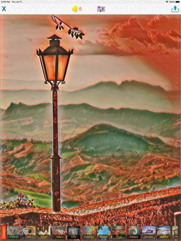 Picselart - Art Effect iPad screenshot 2 - Photo & Video app