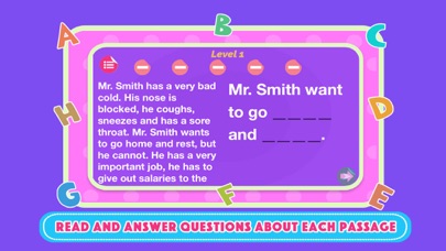 English Comprehension For Kids Screenshot