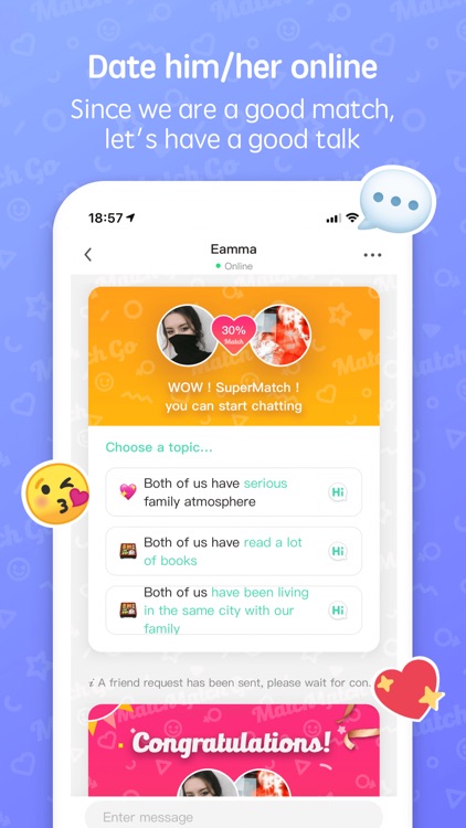 MatchGo-Online Q&A Dating App screenshot-3