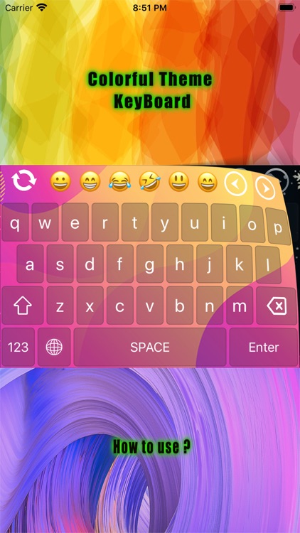 Colorful Theme Keyboard screenshot-3