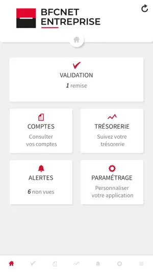BFCNET Entreprise Mobile screenshot 1