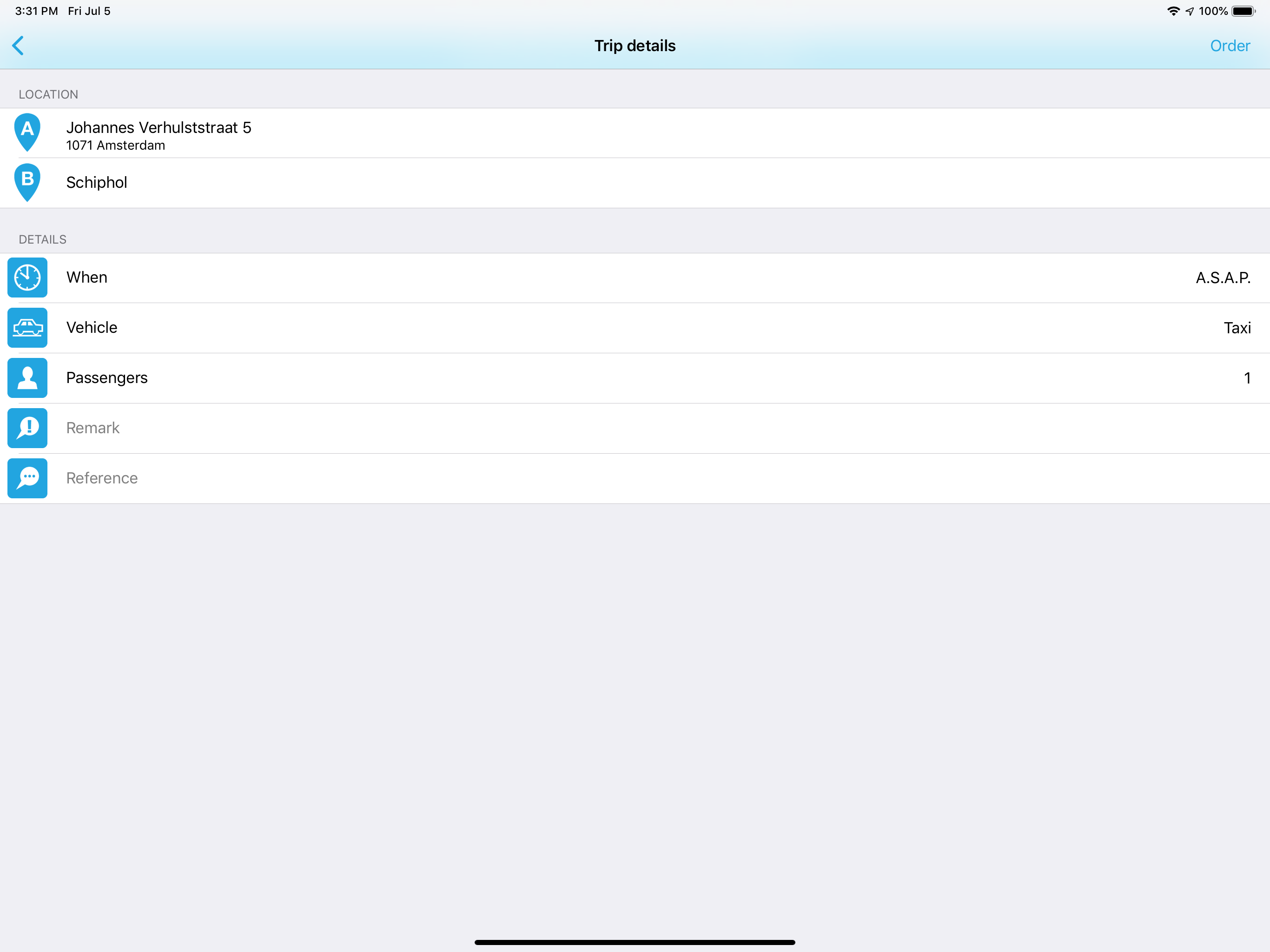 Bookings DCS screenshot 4