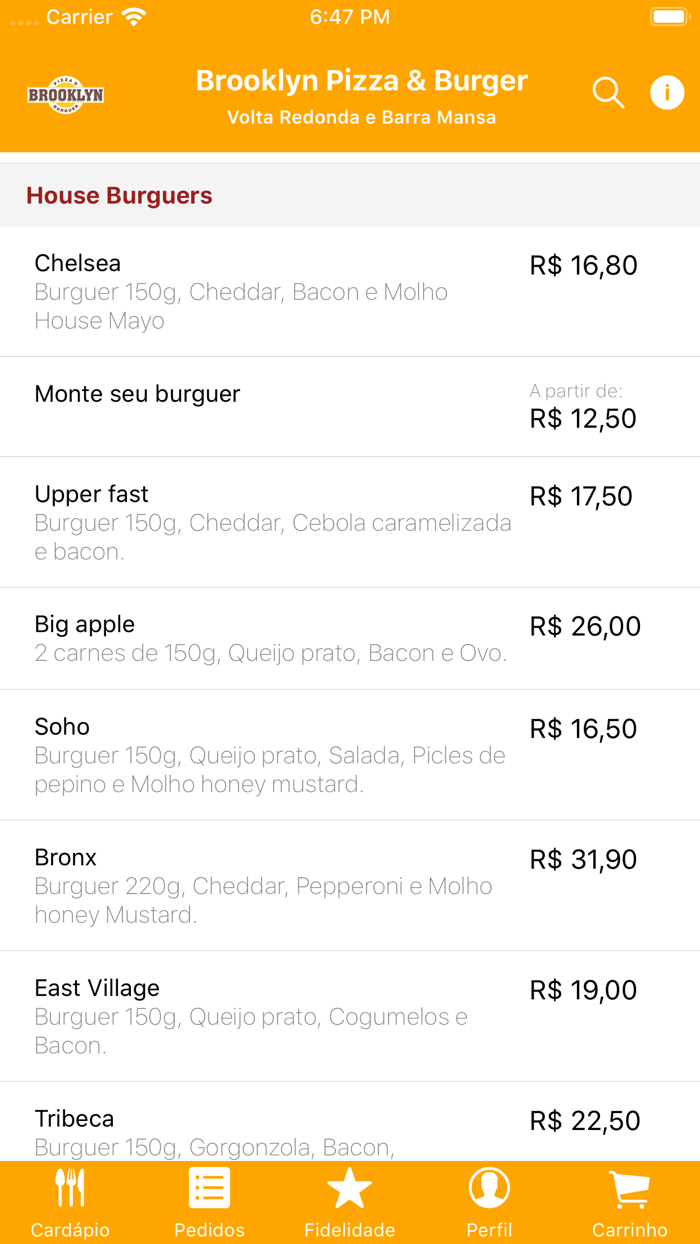 Brooklyn Pizza e Burger