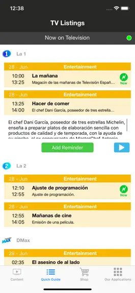 Game screenshot Spain and Mexico TV and Radio hack
