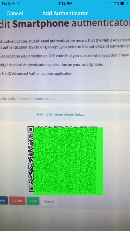NetIQ Advanced Authentication screenshot-3