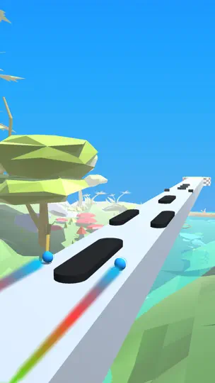 Twin Balls Run iPhone Screenshot 1