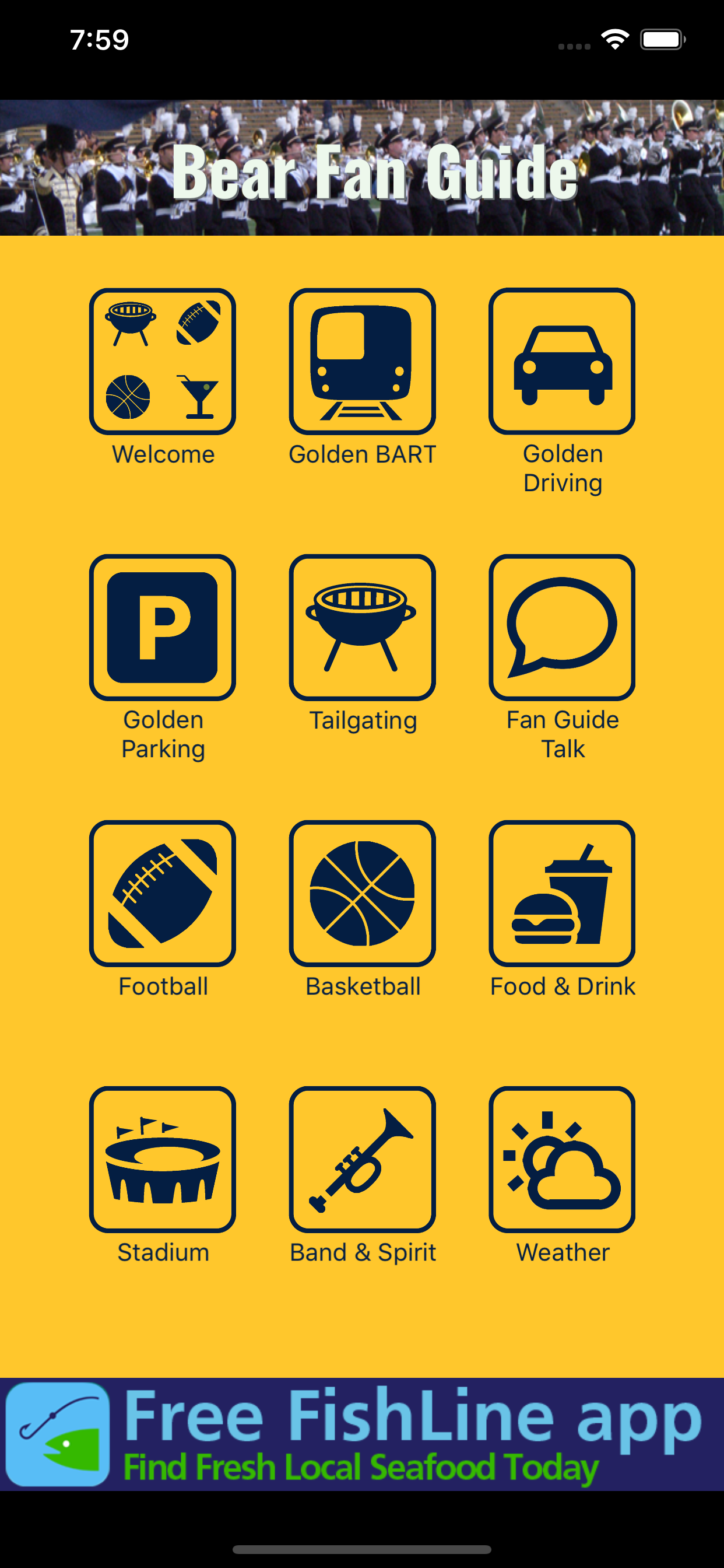Bear Fan Guide 2019-2020 screenshot 2
