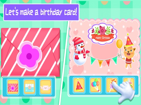 Bella's Birthday Party game iPad screenshot