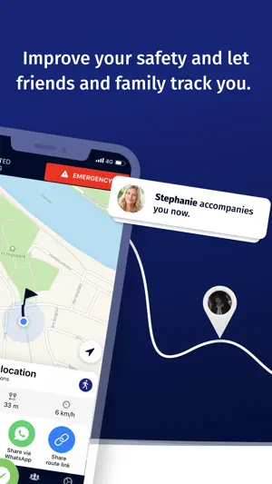 Arrive Safe – Live GPS & SOS screenshot 2