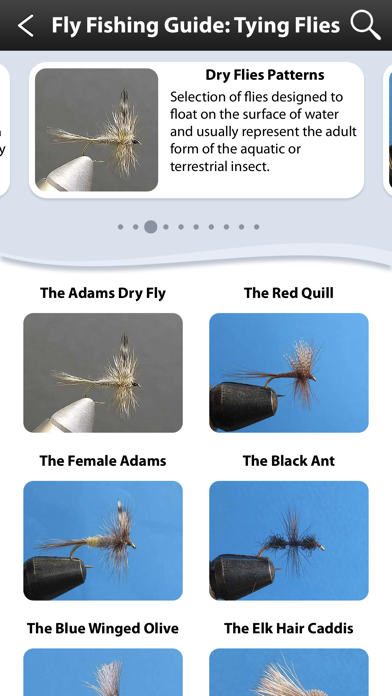 Fly Fishing Guide: Tying Flies Screenshot