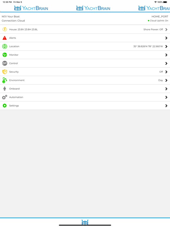 YachtBrain iPad screenshot 1 - Reference app