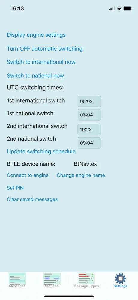 NASA Navtex Viewer