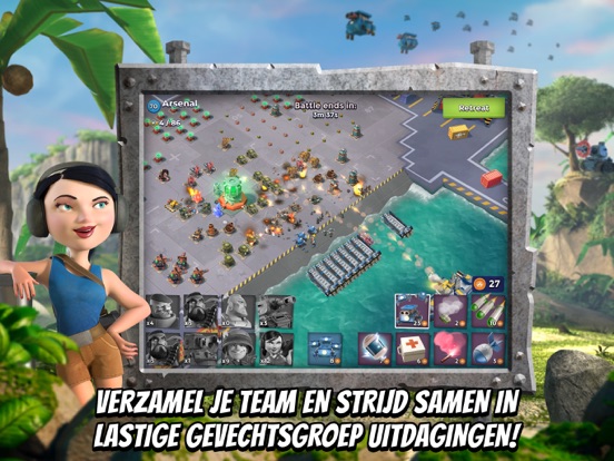 Boom Beach iPad app afbeelding 5