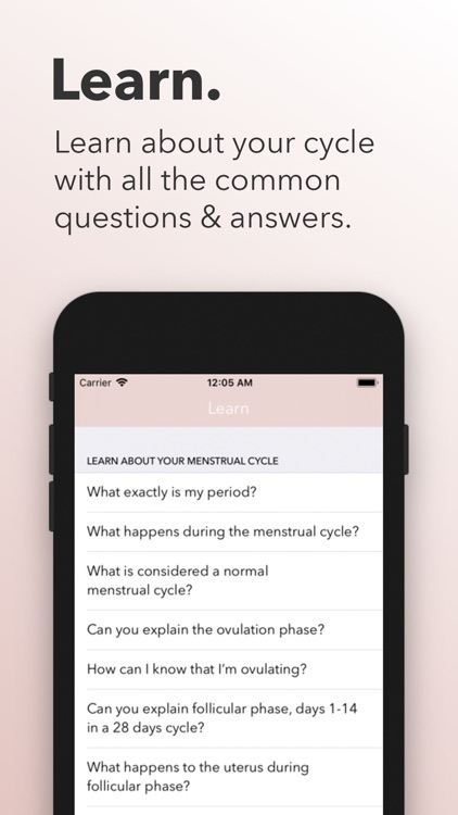 Period. & Ovulation Diary screenshot-3