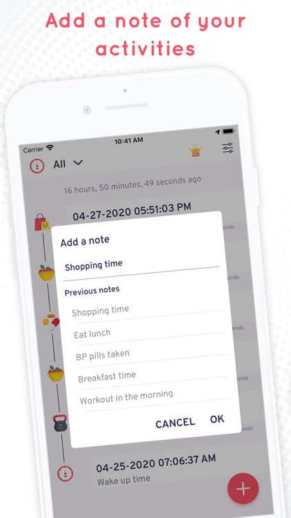 Timestamper: Keep Activity Log by SUSAMP INFOTECH