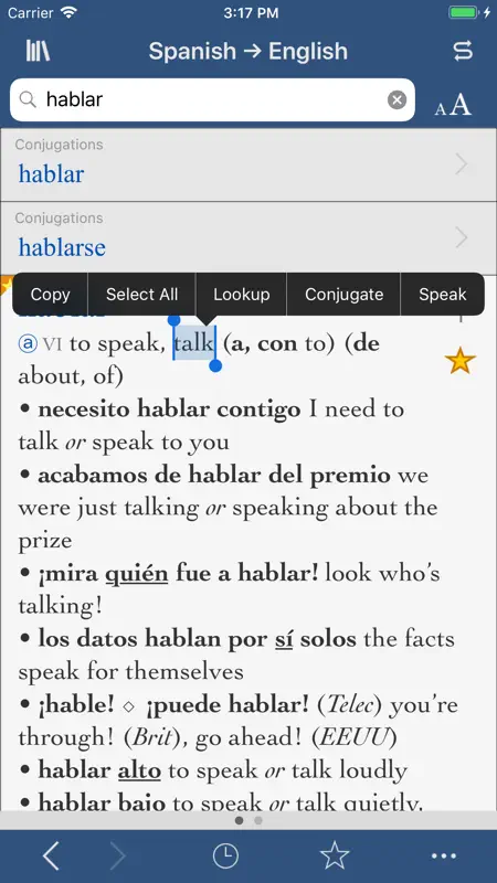 Collins Spanish-English screenshot 1 of 3