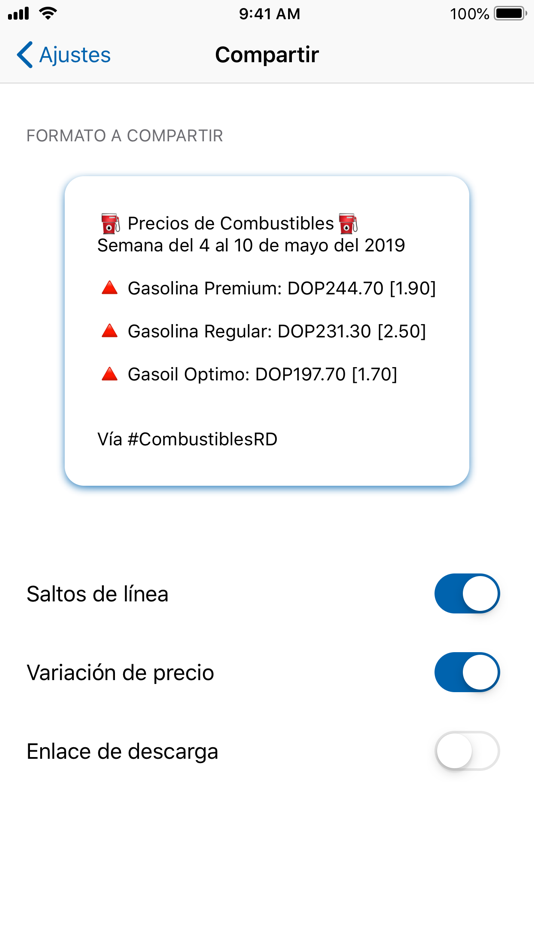 #6. CombustiblesRD (iOS) 由: Jhonny Mena