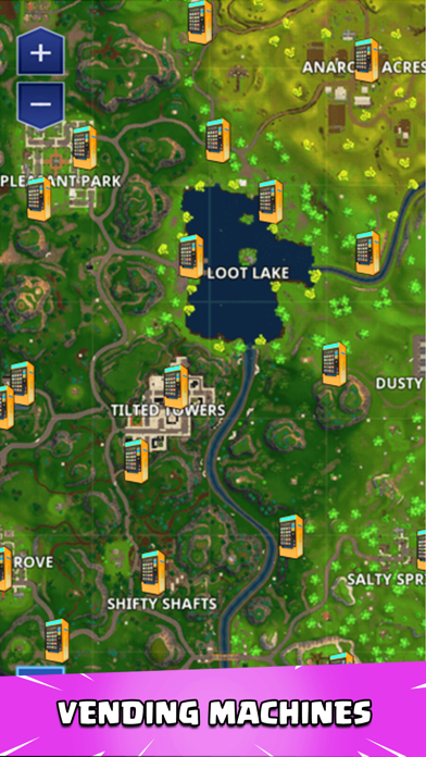 Screenshot #3 pour Map Guide for Fortnite