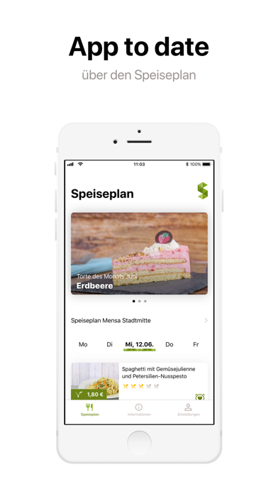 Mensa Darmstadt Screenshot