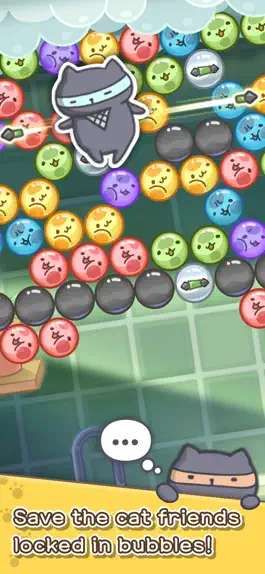 Game screenshot MitchiriNeko Bubble apk