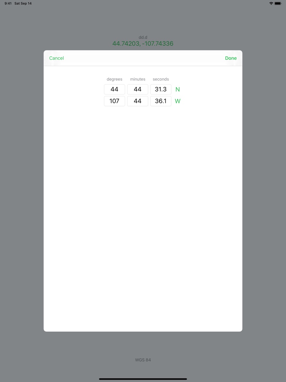 iPad screenshot