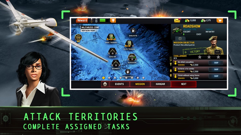 #3. Drone : Shadow Strike (iOS) 来自: Reliance Games