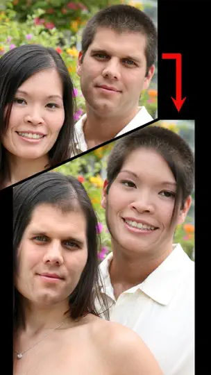 Скриншот ISwap Faces на iPhone 2
