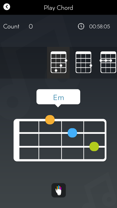 Tunefor Ukulele tuner & chords Screenshot