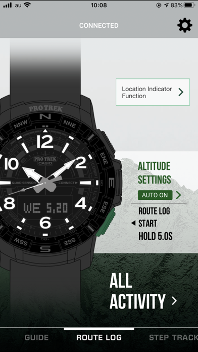 Screenshot #1 pour PRO TREK Connected