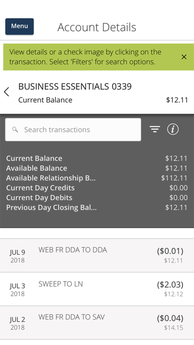 Community Bank – Business Screenshot