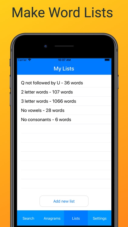 Word Checker (for Scrabble)