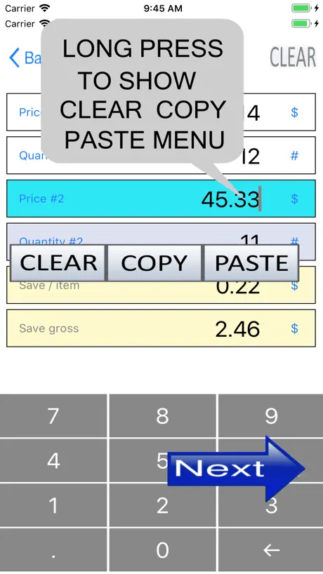 Simple percentage calculator