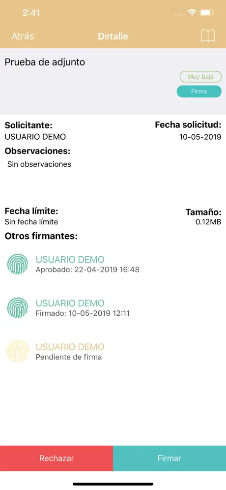 Portafirmas Cividas