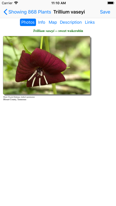 Smoky Mountains Wildflowers Screenshot