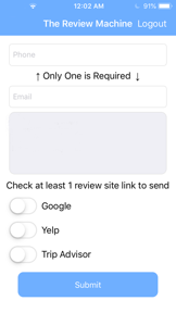 The Review Machine screenshot