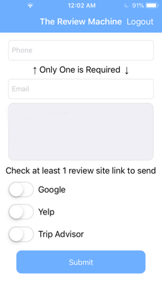 The Review Machine screenshot 2