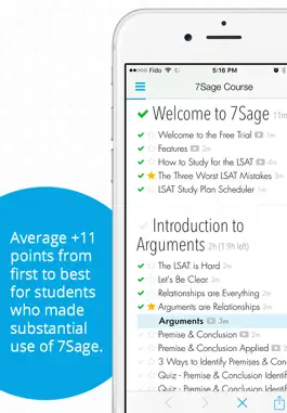 Game screenshot 7Sage LSAT Prep apk
