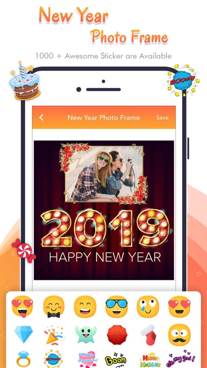 Happy New Year - Photo Frame screenshot-6