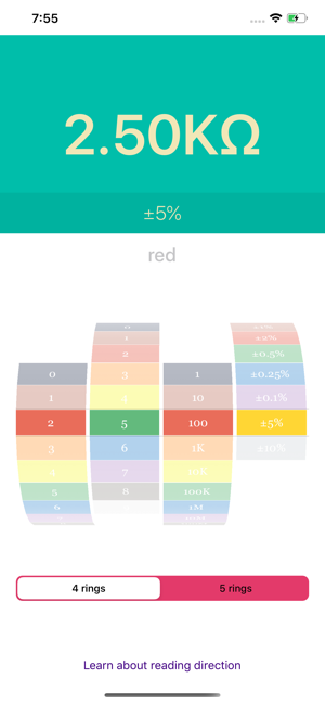 Resistor Color Codes