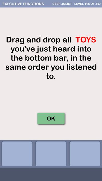 Executive Functions Lite Screenshot